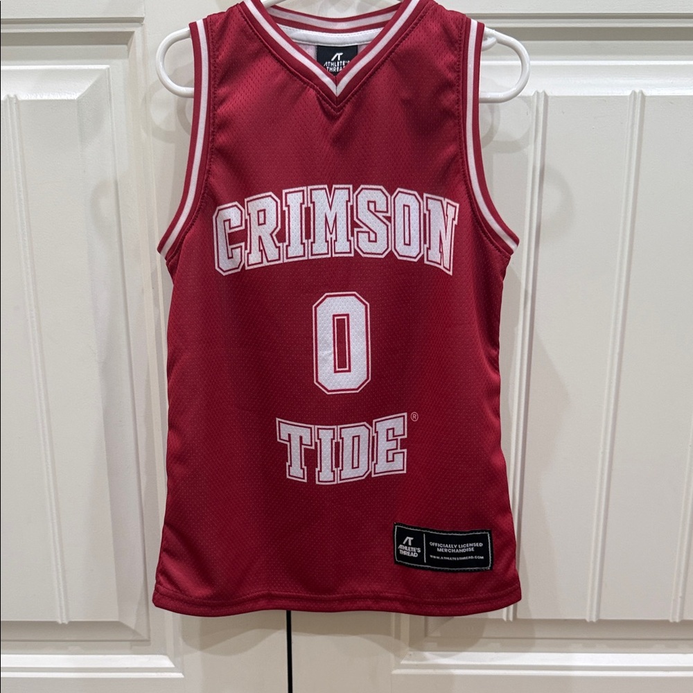 Crimson Tide Youth - Red Basketball Jersey - PHILON